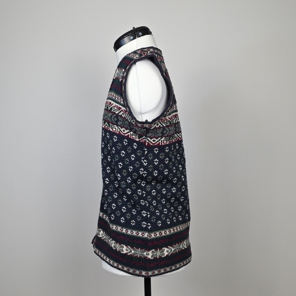 Vintage Knit Nordic Vest β No Tag (Estimated Size: Medium) - Picture 4 of 7